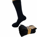 Black Bamboo Socks 10 Pairs for Women Men, Soft Breathable 80% Bamboo 15% Polyester 5% Lycra, Moisture-Wicking Lightweight Fit for Size 35-38