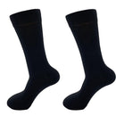 Black Bamboo Socks 10 Pairs for Women Men, Soft Breathable 80% Bamboo 15% Polyester 5% Lycra, Moisture-Wicking Lightweight Fit for Size 35-38