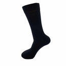 Black Bamboo Socks 10 Pairs for Women Men, Soft Breathable 80% Bamboo 15% Polyester 5% Lycra, Moisture-Wicking Lightweight Fit for Size 35-38