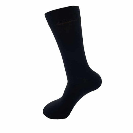Black Bamboo Socks 10 Pairs for Women Men, Soft Breathable 80% Bamboo 15% Polyester 5% Lycra, Moisture-Wicking Lightweight Fit for Size 35-38