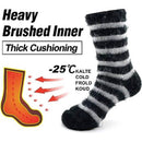 Men's Extra Thick Thermal Winter Socks 10 Pairs, Warm Brushed Plush Lining for Extreme Cold, Ideal for Hiking Skiing Outdoor Work and Everyday Use