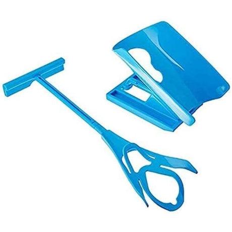 Sock Aid Tool for Put On and Take Off Support Stockings, Ergonomic Cradle Design with Soft Rubberized Grip, Suitable for Compression Socks, Seniors and Pregnancy