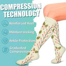 Compression Socks 6 Pairs for Men Women Improved Circulation, Graduated Support for Running Sports L/XL, Breathable Nylon Polyester All-Day Comfort and Recovery