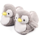 Cute Penguin Plush Slippers for Women, Fun and Cozy Fluffy House Shoes with Soft Cotton Interlayer and Non-Slip Sole, Perfect Gift for US 5-8