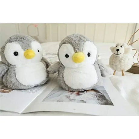 Cute Penguin Plush Slippers for Women, Fun and Cozy Fluffy House Shoes with Soft Cotton Interlayer and Non-Slip Sole, Perfect Gift for US 5-8