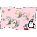 Cute Penguin Plush Slippers for Women, Fun and Cozy Fluffy House Shoes with Soft Cotton Interlayer and Non-Slip Sole, Perfect Gift for US 5-8