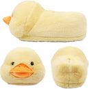 Cute Fuzzy Duck Shark Lion Dog Animal Slippers for Women, Non-Slip Indoor Outdoor House Shoes, Soft Plush with Memory Foam Sole EU Size 41-45