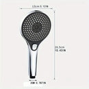 High Pressure Shower Head with Large Panel- Pressure Boosted, Super Powerful Rain Shower for Bathroom, high-pressure spray