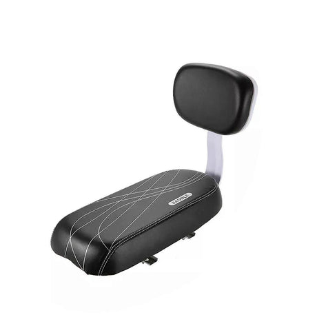 Premium Saddle with Backrest | Child Seat Set | MTB Rear Luggage Carrier | Comfortable & Safe Saddle_max, Replacement Part, Made of Iron
