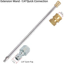 Pack Pressure Washer Extension Wand, Gutter Cleaning Tools, Replacement Telescopic Lance, Window Cleaning Nozzles