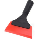 Small rubber squeegee 5 inch window squeegee red, 1, Silicone + Rubber material, automotive replacement use, vehicle maintenance accessory, Red Color