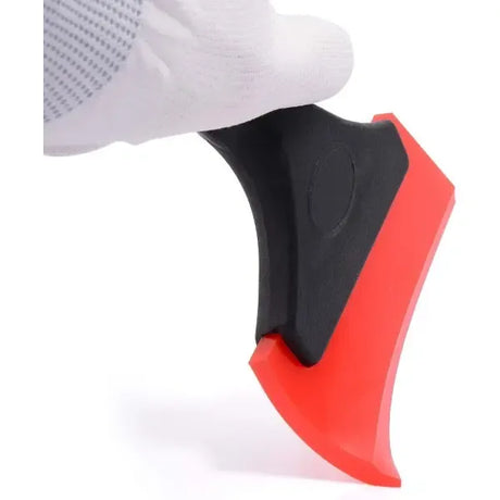 Small rubber squeegee 5 inch window squeegee red, 1, Silicone + Rubber material, automotive replacement use, vehicle maintenance accessory, Red Color