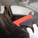 Small rubber squeegee 5 inch window squeegee red, 1, Silicone + Rubber material, automotive replacement use, vehicle maintenance accessory, Red Color