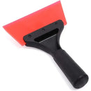Small rubber squeegee 5 inch window squeegee red, 1, Silicone + Rubber material, automotive replacement use, vehicle maintenance accessory, Red Color