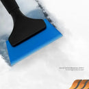 Small squeegee, window squeegee, 5 inch, blue, Silicone + Rubber material, automotive replacement use, vehicle maintenance accessory, Blue Color