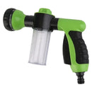 Water Hose Nozzle Car Wash Garden High Pressure Sprinkler Fo green one size, Engineering Plastic material, car washing and detailing, Green Color