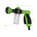 Water Hose Nozzle Car Wash Garden High Pressure Sprinkler Fo green one size, Engineering Plastic material, car washing and detailing, Green Color
