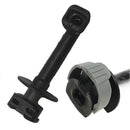 For Karcher K2 K3 high pressure washer elbow outlet pipe with clamp 4.064-047.0 40640470 5.064-110.0 5064110, Plastic material