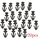 20 pcs Ford Mondeo Mk2 Mk3 Mk4 door seal sill weatherstrip clips lower, direct exterior replacement, vehicle trim repair