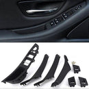 For 5 Series F10 F11 520D 525D 530D 535I LHD Door Handle (Black), ABS material, direct exterior replacement, vehicle trim repair, Black Color