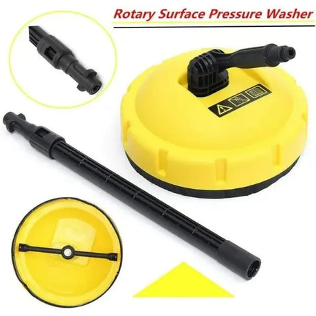 Professional rotating brush with long handle for Karcher K high pressure washer, car washing and detailing, polishing or foam cleaning