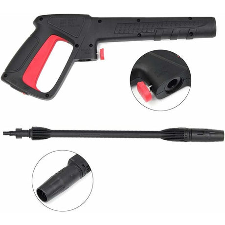 High pressure water gun for AR/Black&Deck/Bosch AQT car washer, car washing and detailing, polishing or foam cleaning, Black/Blue Color Options