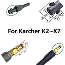 High pressure washer gun for Karcher K2 K3 K4 K5 K6 K7 Karcher, Brass + Plastic material, car washing and detailing