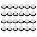 102540100A 60 pcs Door Trim Clips Fits Tesla Model XS Auveco 21169 Plastic, direct exterior replacement, Black/White Color Options
