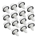 102540100A 60 pcs Door Trim Clips Fits Tesla Model XS Auveco 21169 Plastic, direct exterior replacement, Black/White Color Options