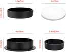 3 in 1 Burger Press Patty Maker,Plutput Hamburger Patty Maker Stuffed Burgers Press with 100p Burger Paper for BBQ Non-Stick Sliders Beef Burger Press (Black)