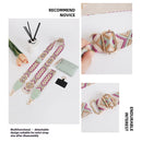 Clip and Go Phone Strap with Zipper Pouch,Crossbody Adjustable Chain Lanyard with PU Leather Wallet for All Phones D