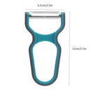 3 Pieces Vegetable Peeler Set For Potato Fruit Non-Slip Home Kitchen Peeling Tool Random Color
