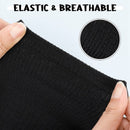 HEQUSIGNS 3 Pairs Kids Soccer Socks,Boys Girls Long Hockey Rugby Socks,Unisex Anti-slip Towel Bottom Football Socks for Children Aged 4-13 to Playing Sports Black