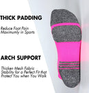 Tsoduce 5 Pairs Athletic Ankle Womens Socks Running Compression Socks for Women Cozy Low Cut Performance Soft Tab Socks Mix Color 2
