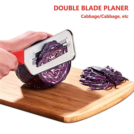 Cabbage Shredder Lettuce Chopper Lettuce Shredder - Cabbage Shredder for Sauerkraut Lettuce Cutter - Shredded Knife Sauerkraut Cutter Cabbage Cutting Red