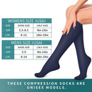 6Pairs Compression Socks for Women and Men - Best for Circulation, Running, Athletic, Recover, Nurse, Travel S/M 24 Purple Series
