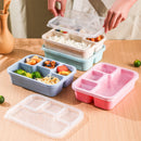 Xuniizn Bento Box Adult Lunch Box, Containers for Adults Men Women, Lunchable Food Container with Utensils, Sauce Jar, Muffin Liners, Microwave & Dishwasher Safe Green