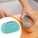 JWDX Peeler Clearance, Apple Peeler, Vegetable Peeler, Potato Peelers, Vegetable Peeler Fruit Peeler and Storage Box 2024 the Latest Kitchen Multi Functional Double Stainless Peeler Z1-B