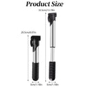 Portable Mini Air Pump JWDX, 1 Air Pump Portable Mini Pump for and Road Also Ideal for Inflating Basketballs and Footballs As Handy Inflation Equipment Accessory One Size Silver