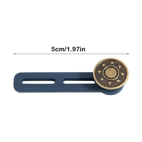 Jeans Button Extender JWDX, 1 Button Extender Button Extenders for Jeans Pants Button Extender Waist Extenders for Pants for Women for Men No Sewing Instant Waistband Extension 11.8 Inches 11.8