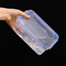 Kitchen Refrigerator Rectangular Food Container Microwave Heat Plastic Lunch Box Food Lunch Box Fruit Storage Sealed Box,Lunch Box，Bento Box B