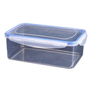 Kitchen Refrigerator Rectangular Food Container Microwave Heat Plastic Lunch Box Food Lunch Box Fruit Storage Sealed Box,Lunch Box，Bento Box D