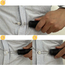 LGCASL Buttoning Tools Button Hook for Seniors One Handed Button Assist Tool for Elderly & Disabled Zipper Pull Helper for Dresses Shirts and Daily Living Black 2 Pack