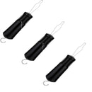 LGCASL Buttoning Tools Button Hook for Seniors One Handed Button Assist Tool for Elderly & Disabled Zipper Pull Helper for Dresses Shirts and Daily Living Black 3 Pack
