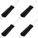 LGCASL Buttoning Tools Button Hook for Seniors One Handed Button Assist Tool for Elderly & Disabled Zipper Pull Helper for Dresses Shirts and Daily Living Black 4 Pack