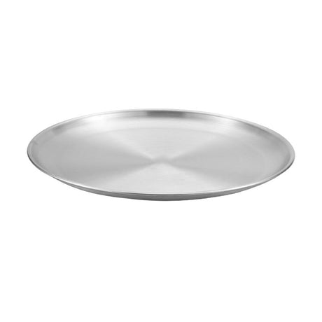 JWDX Kitchen, Kitchen Tools Clearance, Pizza Pan Set Chef Stainless Steel Round Baking Pizza Pans Pizza Tray for Pizza Pie Cake Cookie Heavy Duty & Durable Oven Silver