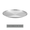 JWDX Kitchen, Kitchen Tools Clearance, Pizza Pan Set Chef Stainless Steel Round Baking Pizza Pans Pizza Tray for Pizza Pie Cake Cookie Heavy Duty & Durable Oven Silver