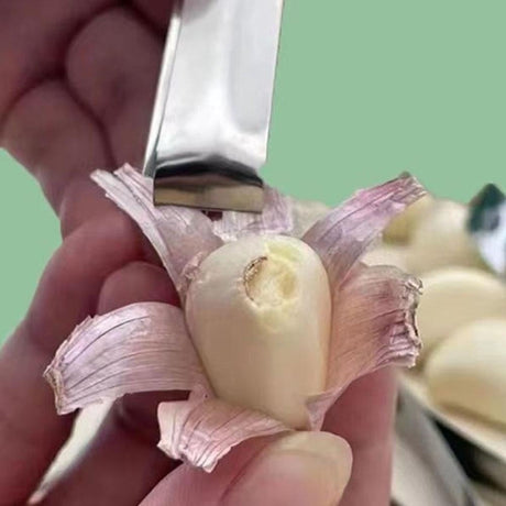 2x Fish Bone Tweezers Set Garlic Peeler Garlic Tweezer Remover Tool Tongs for Cooking Practical Gadgets Vegetables Tools