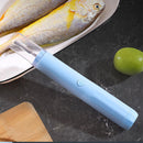 JWDX Peeler, Clearance Processing! Electric Fish Stainless Steel Cordless Fish Remover Cleaner Fish Remover with Rechargeable Battery for Easy Kitchen Cleaning Tool Blue