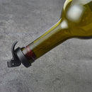 JWDX Wine Stopper Clearance! Red Wine Stopper Pumping Fresh Keeping Stopper Manually Press Down Wine Bottle Stopper Champagne Stopper Wine Vacuum Wine Stopper, Include 1X Wine Bottle Stopper Black